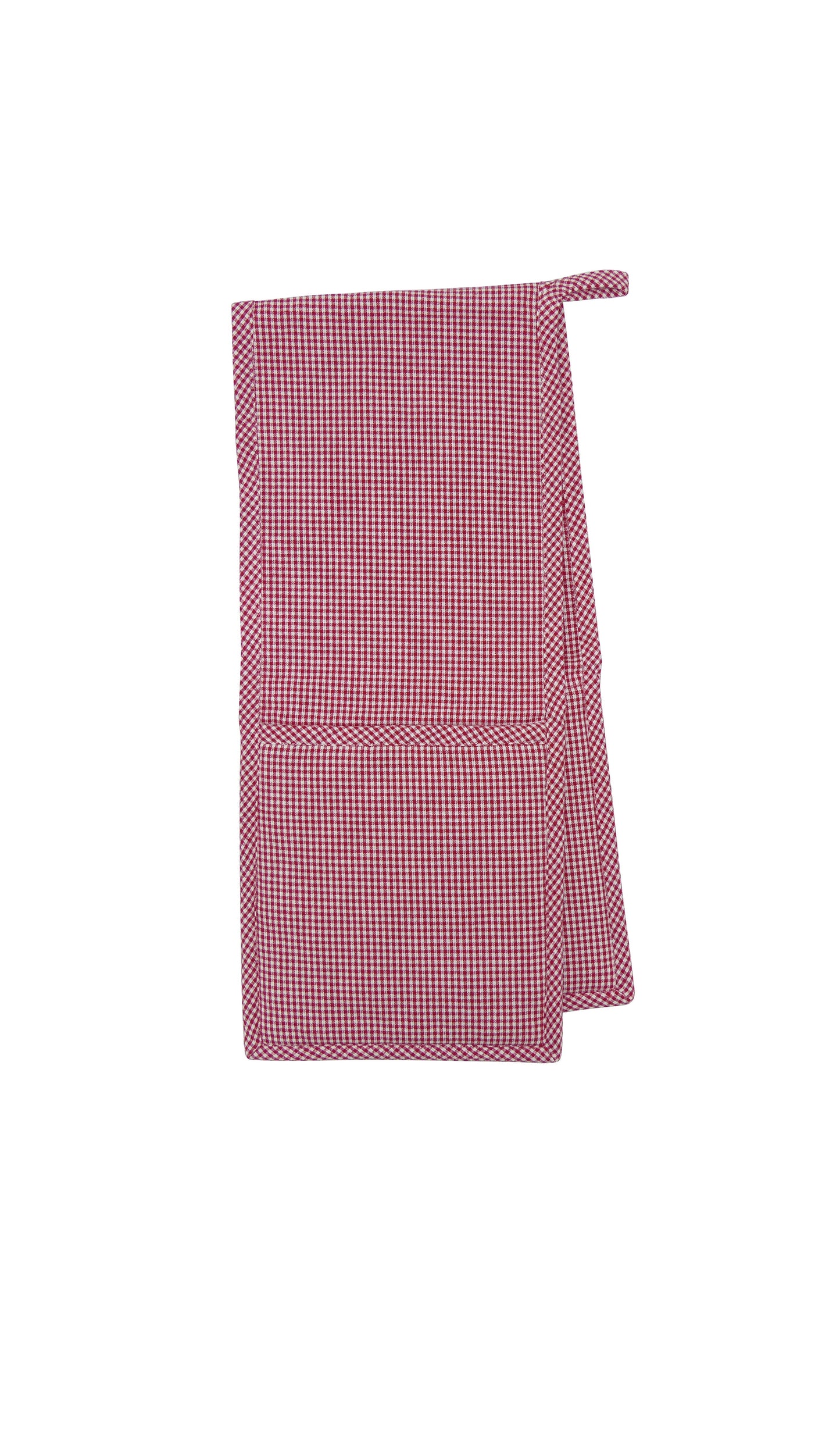 Potholder double red checked