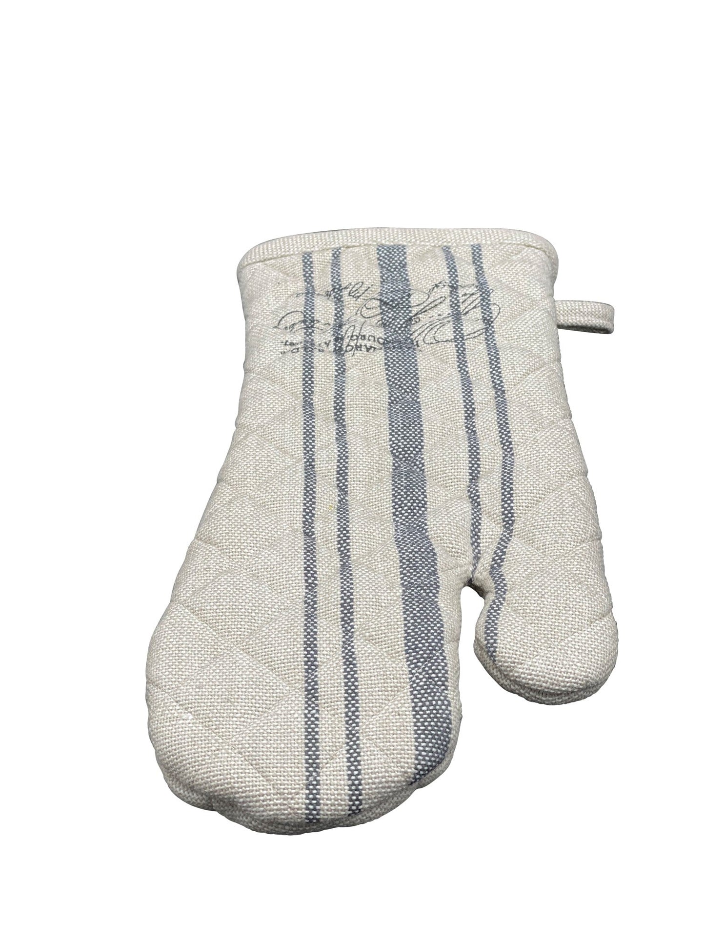 Grillhandschuh jute grau