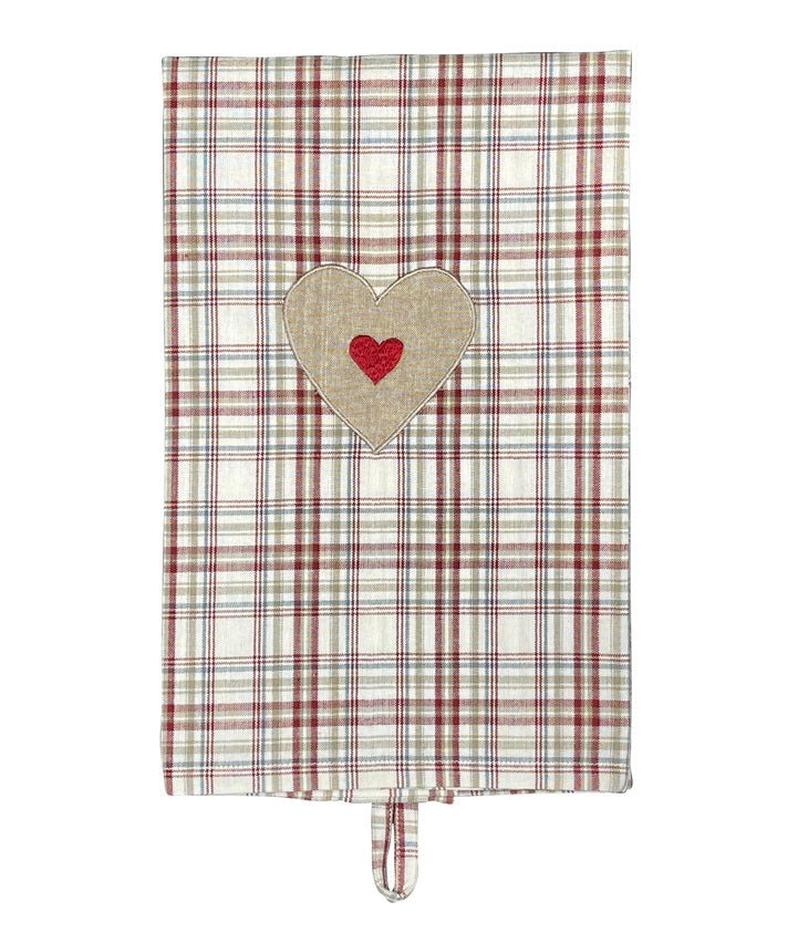 Geschirrtuch Simone m. Herz