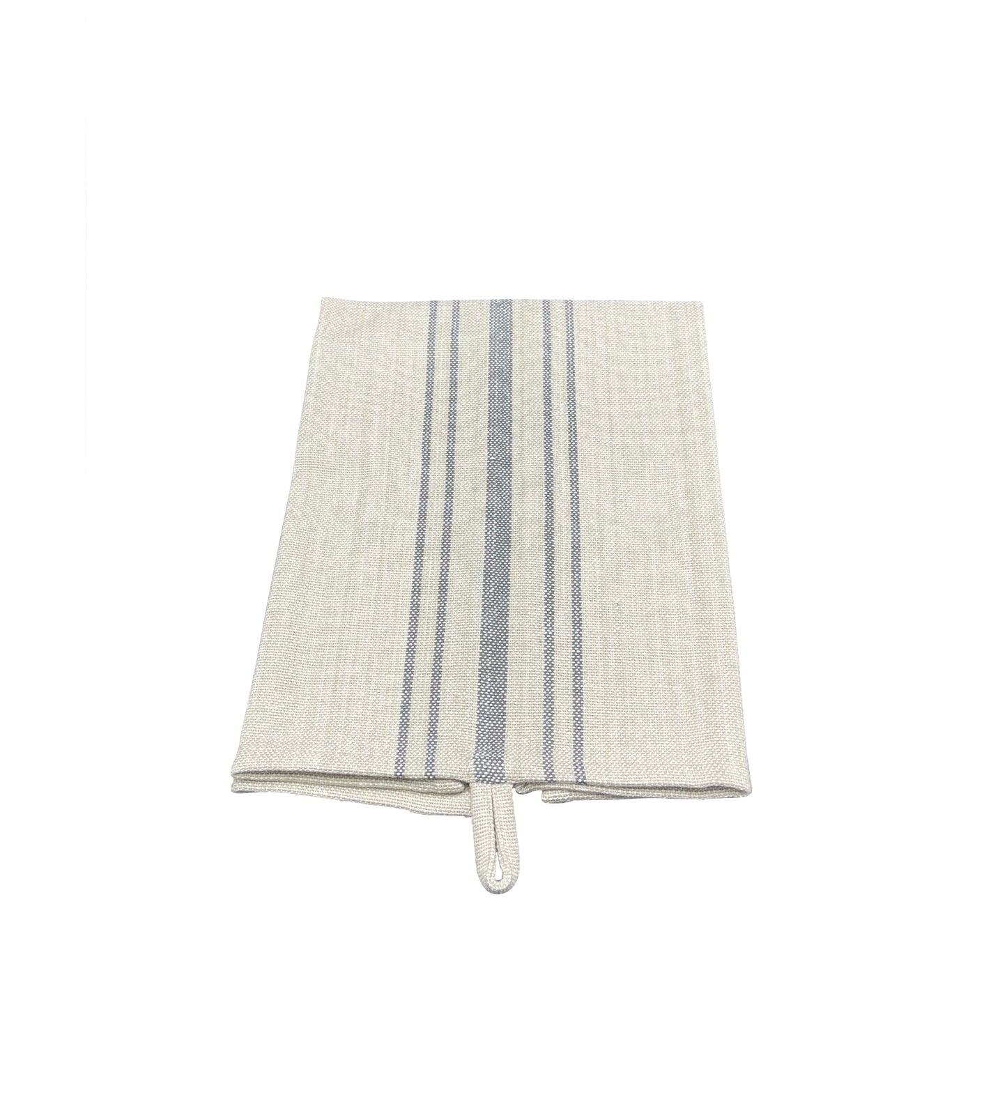 tea towel jute gray