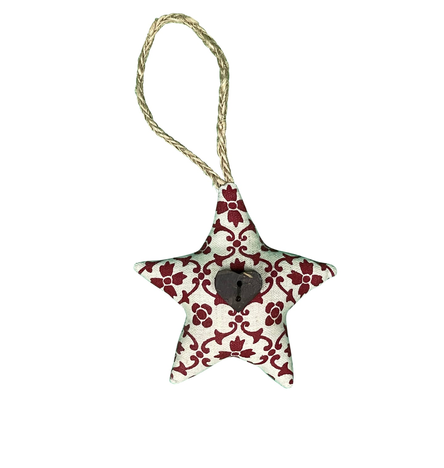 Star Pendant Old Print