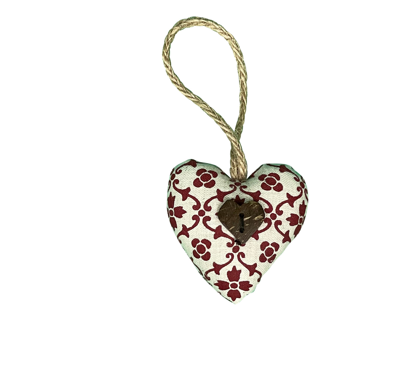 Heart Pendant Old Print