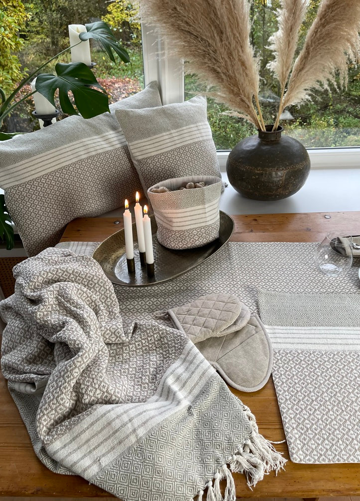 Placemat Olive Natur Blend