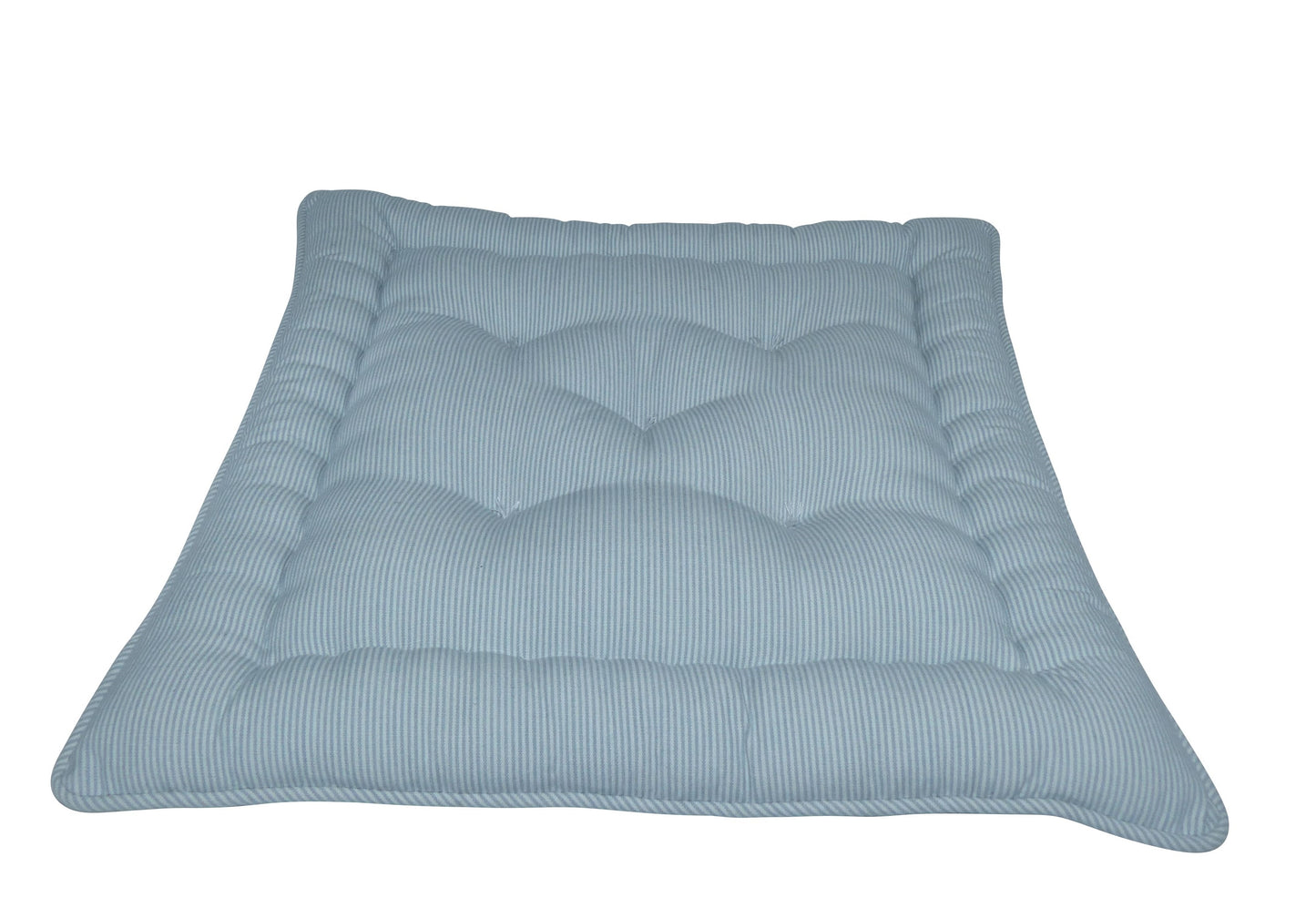 Sitzkissen Blume/Streifen