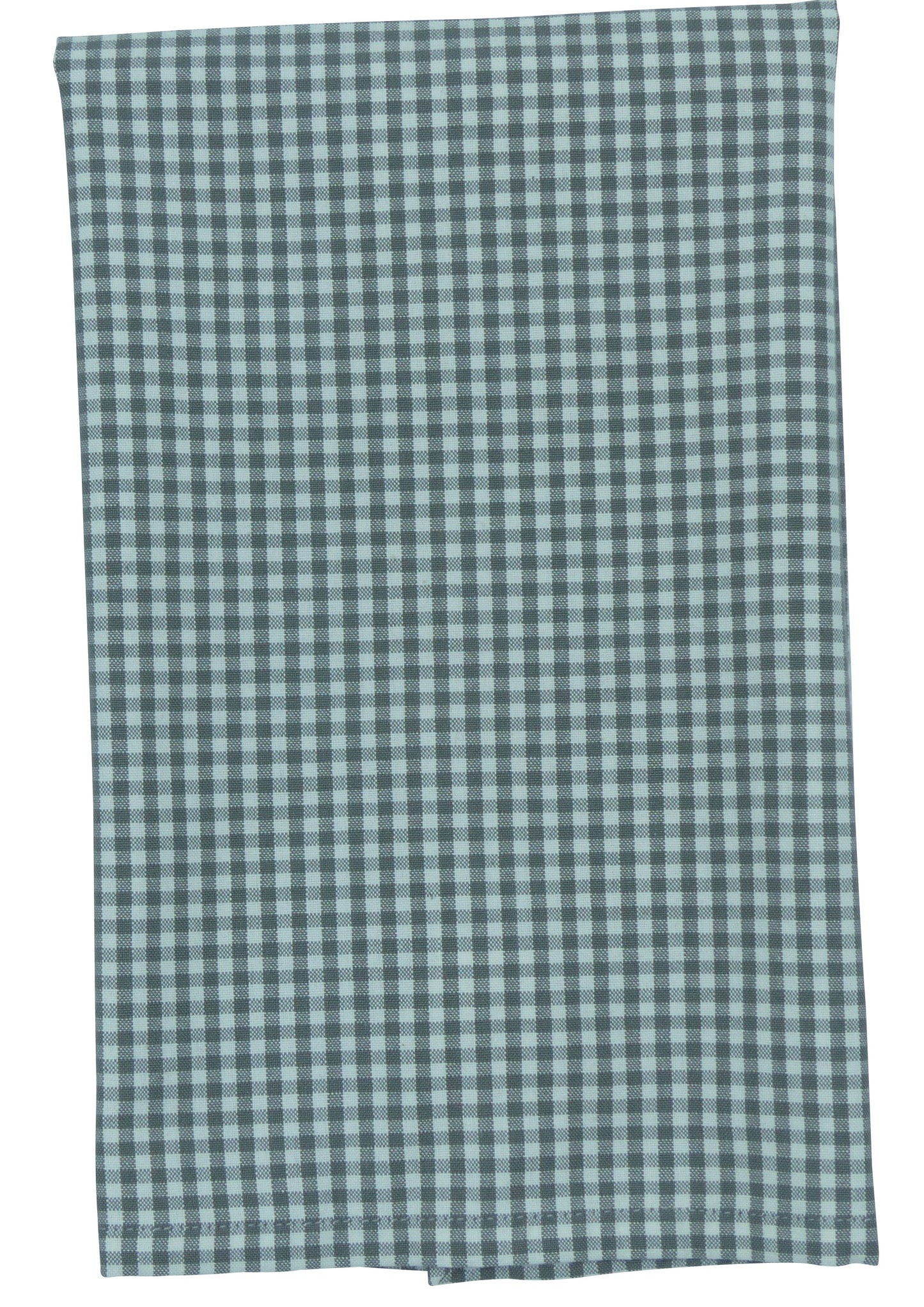 tea towel large gray checked