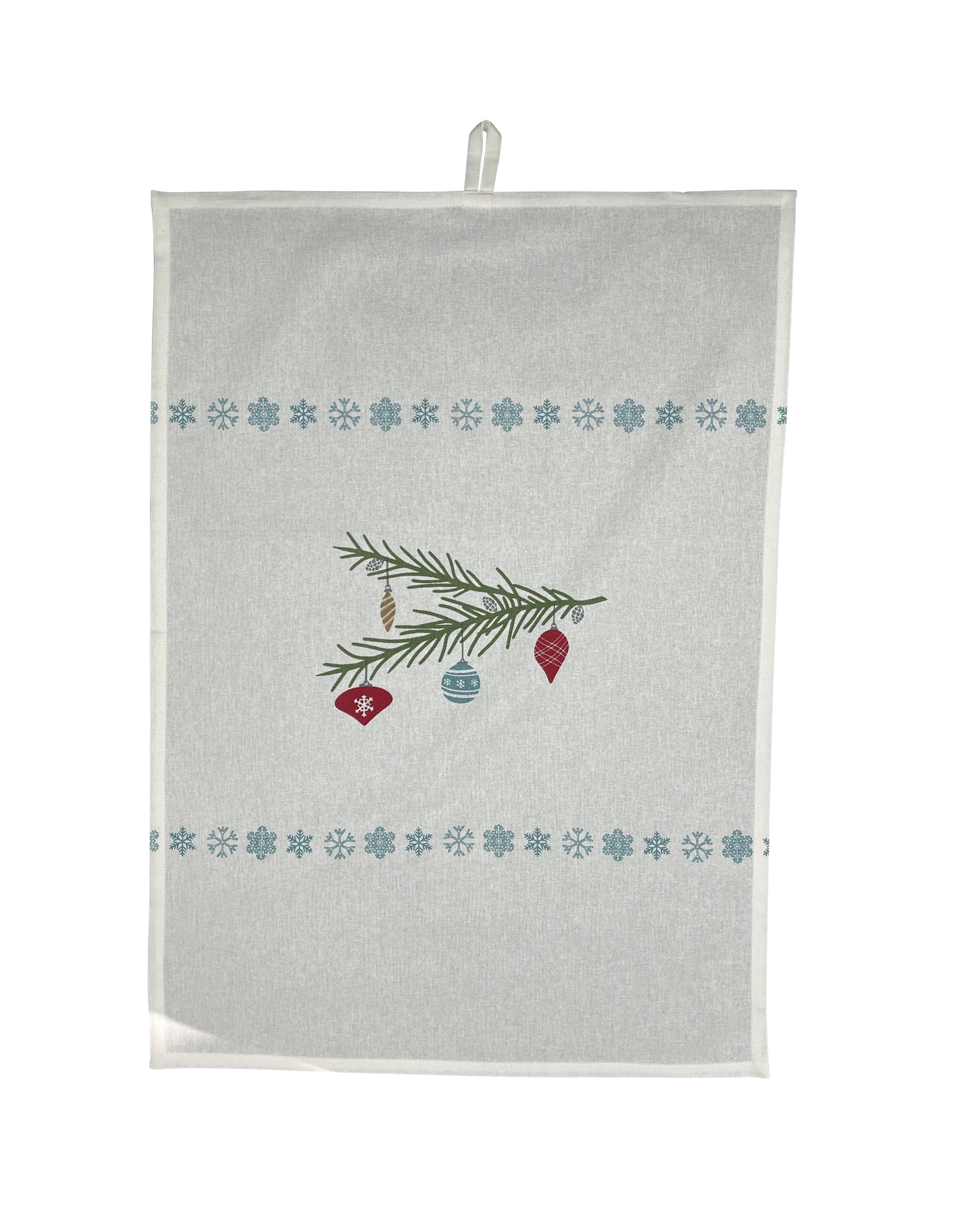 Geschirrtuch Kugeln m. Eisflocken