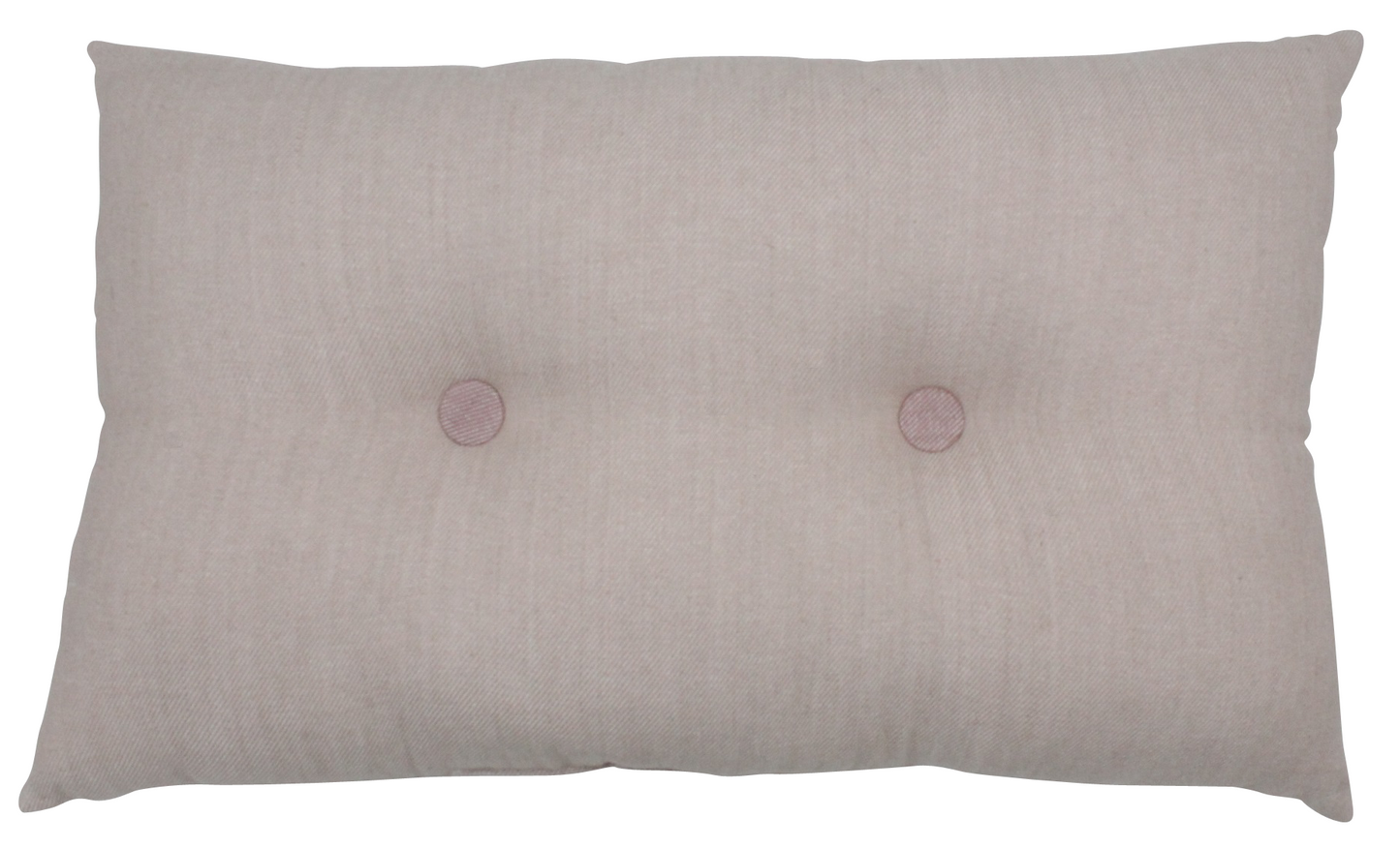 Pude DUO lille støvet pink og lilla (inkl. fyld)