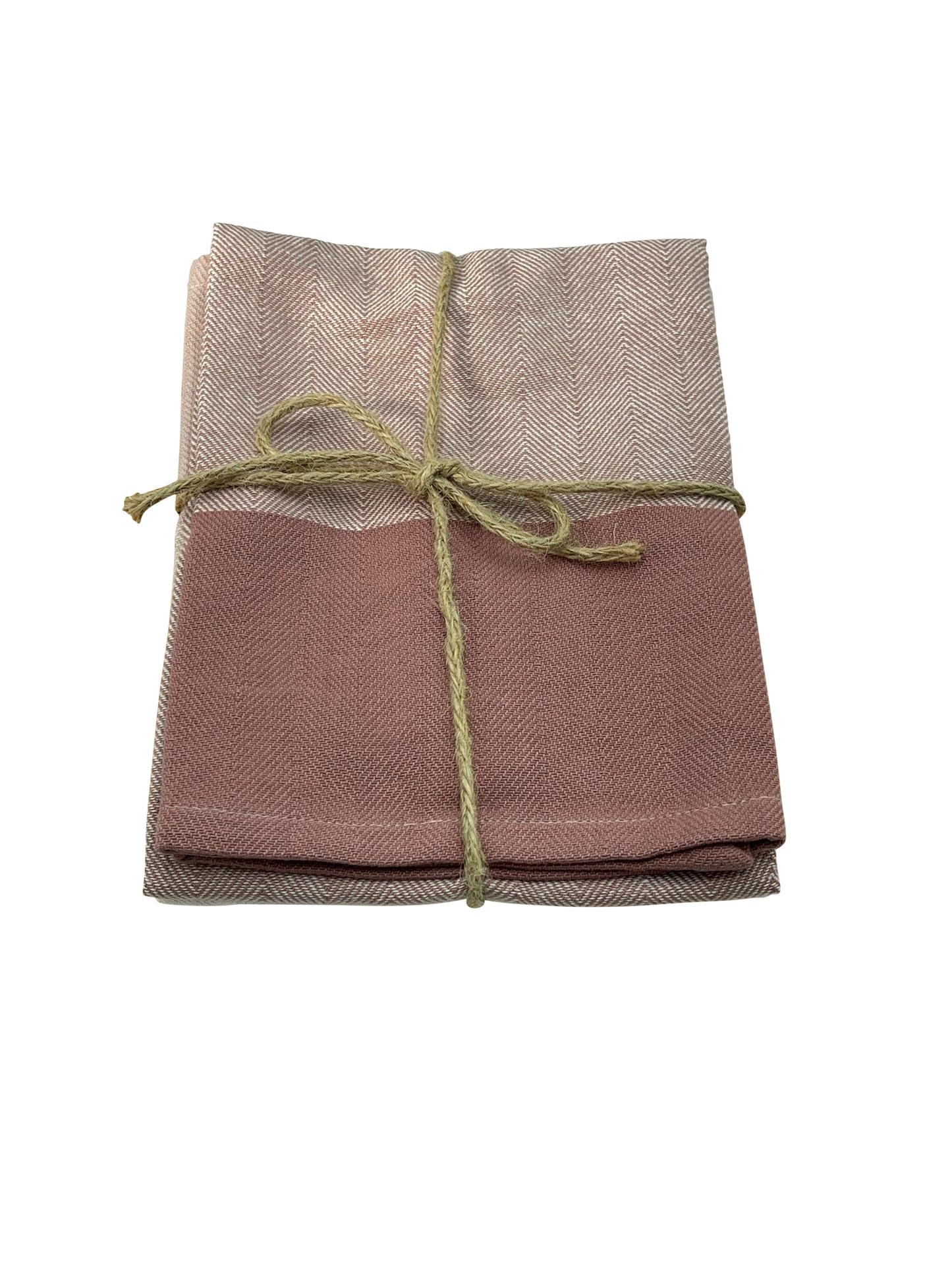 Viskestykke bundt sildeben pink