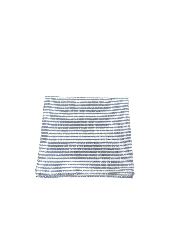Serviet Sophie mørkeblå striber