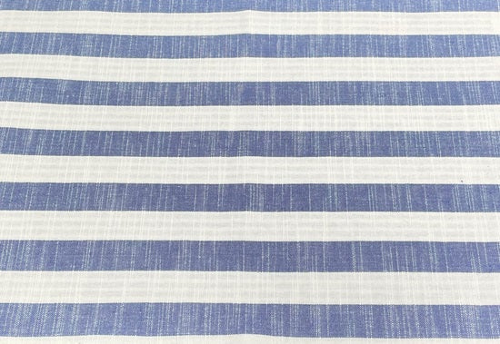Meterware Sophie dunkelblau breite Streifen