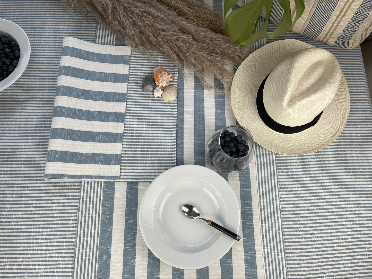 Dug Sophie støvede blå striber