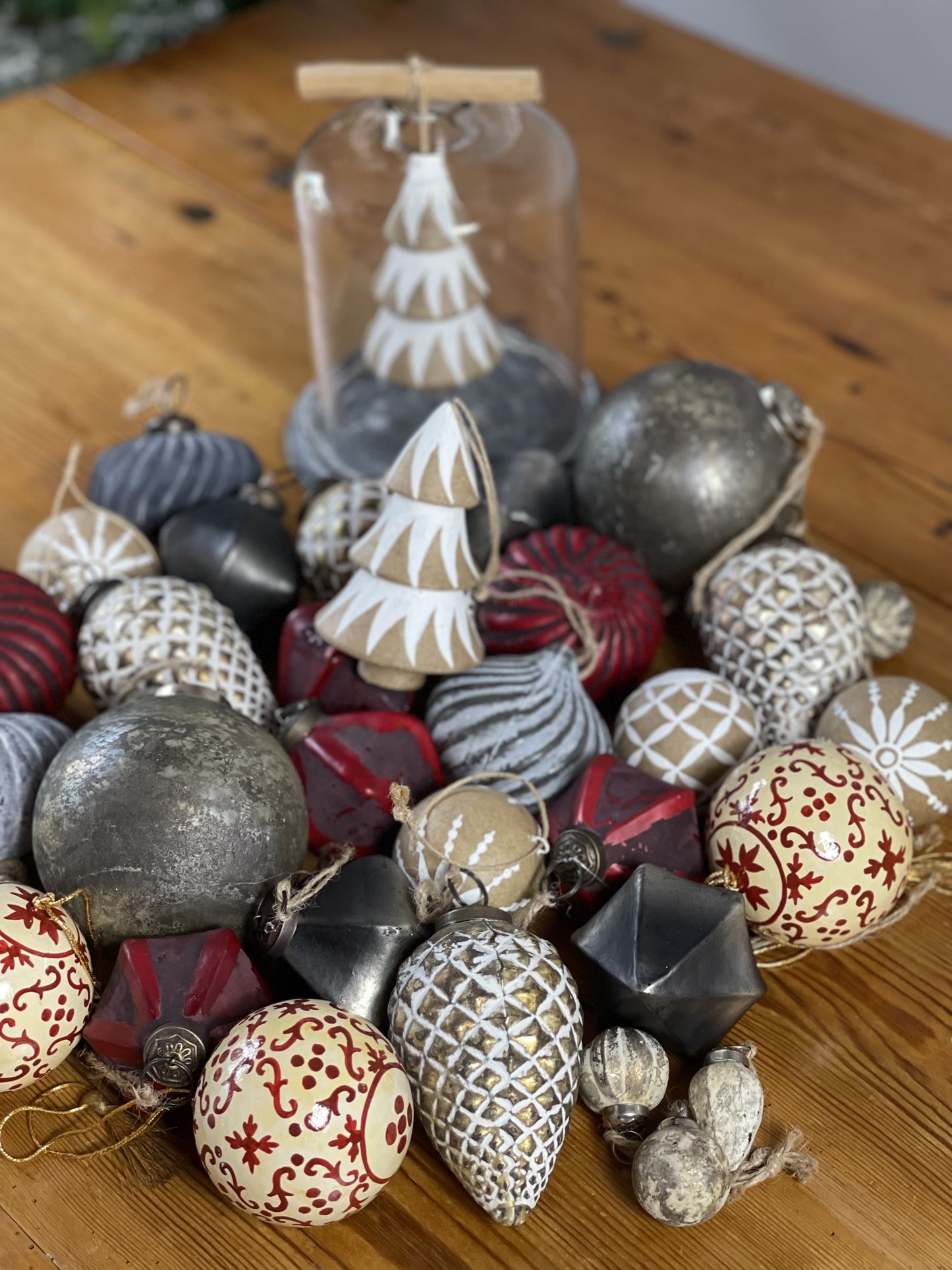 Cone Pendant Antique, Gold Matt