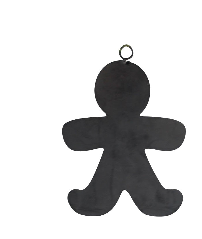 Gingerbread man zink vedhæng