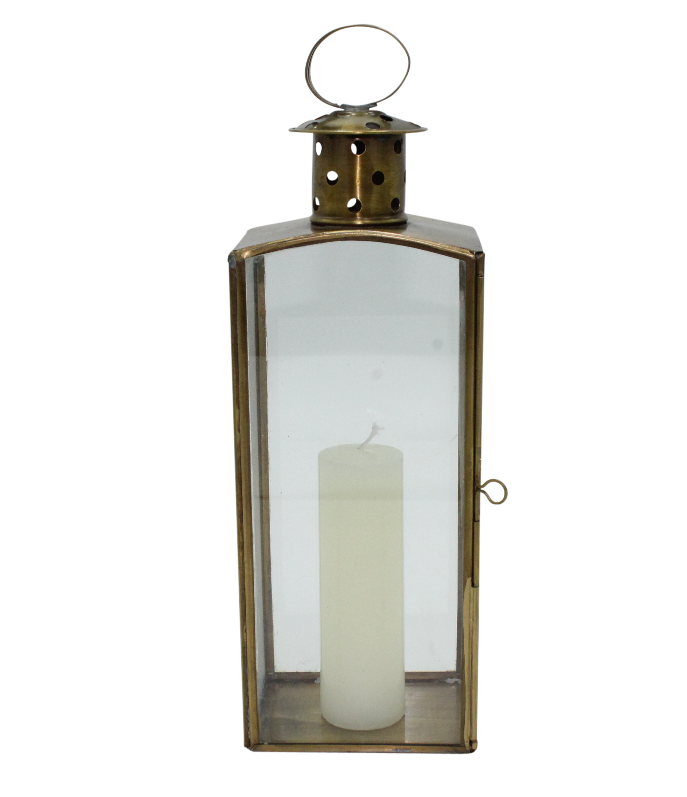 Stor messing lanterne
