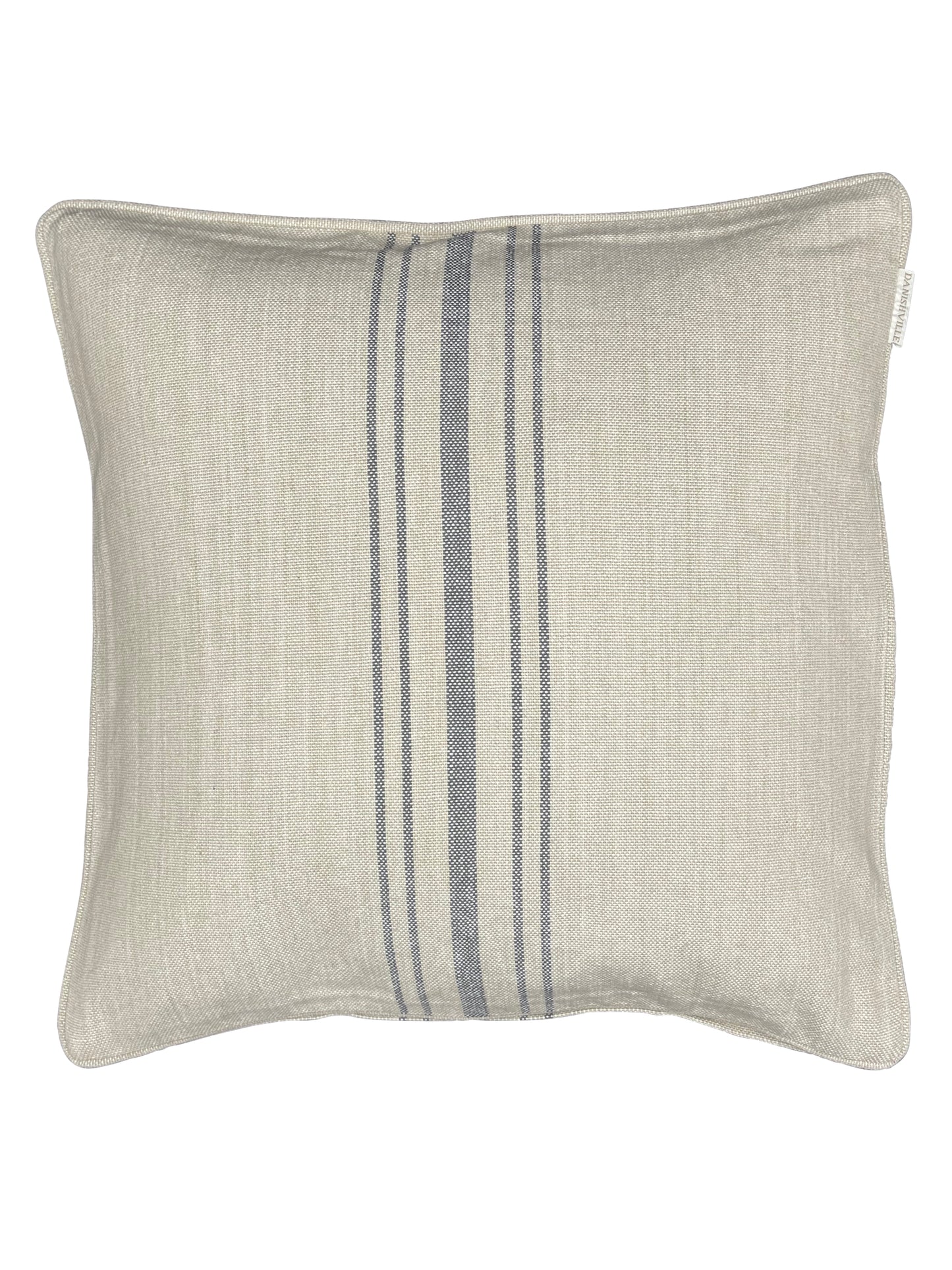 Kissenhülle Jute grau