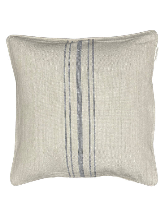 Kissenhülle Jute grau