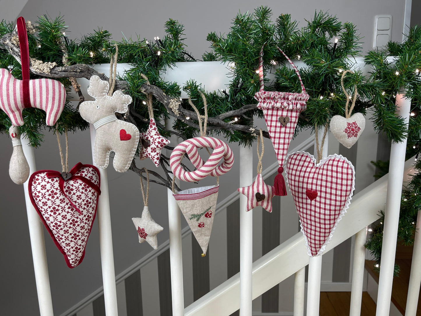 Gans Anhänger Old Print